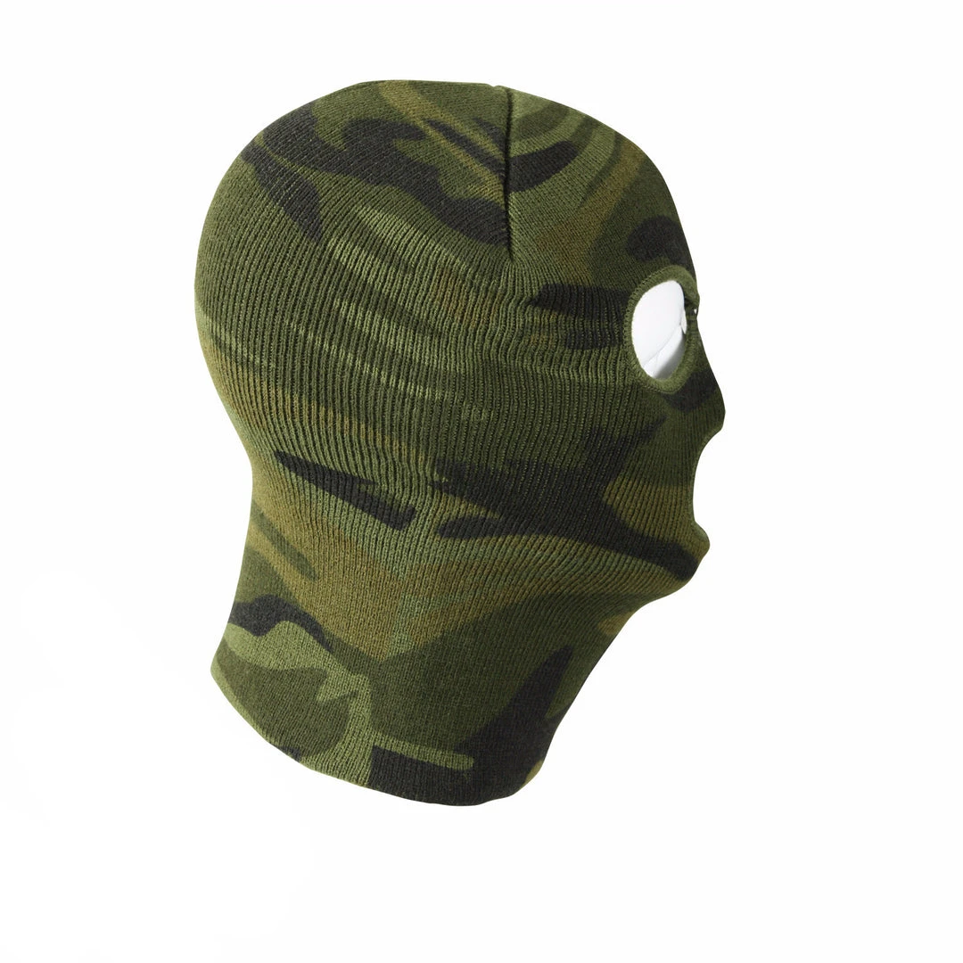 Balaclavas & Tactical Hoods Rothco Deluxe 3-Hole Face Mask - Woodland