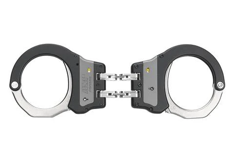 Colored Handcuffs ASP Hinged Identifier Ultra Cuffs - Steel Bow