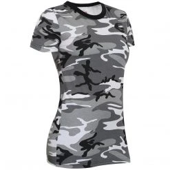 Rothco Womens Long Length Camo T-Shirt Camo T-Shirts