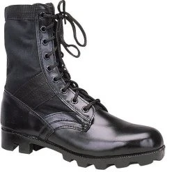 Military Boots Rothco G.I. Type Black Steel Toe Jungle Boot