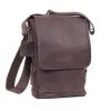 Attache And Shoulder Bags Rothco Brown Leather Military Tech Bag