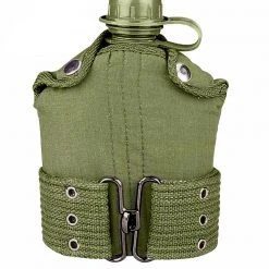 Hydration Bottles & Canteens Rothco G.I. Type Plastic Canteen & Pistol Belt Kit