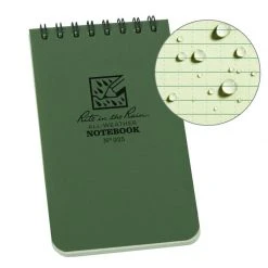 Rite In The Rain Top Sprial Notebook 3 X 5