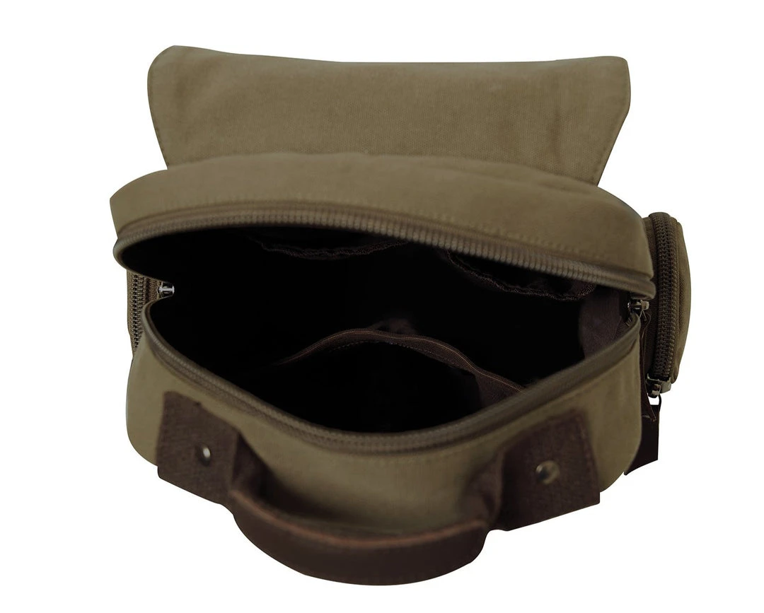 Rothco Vintage Canvas Sling Backpack - Olive Drab