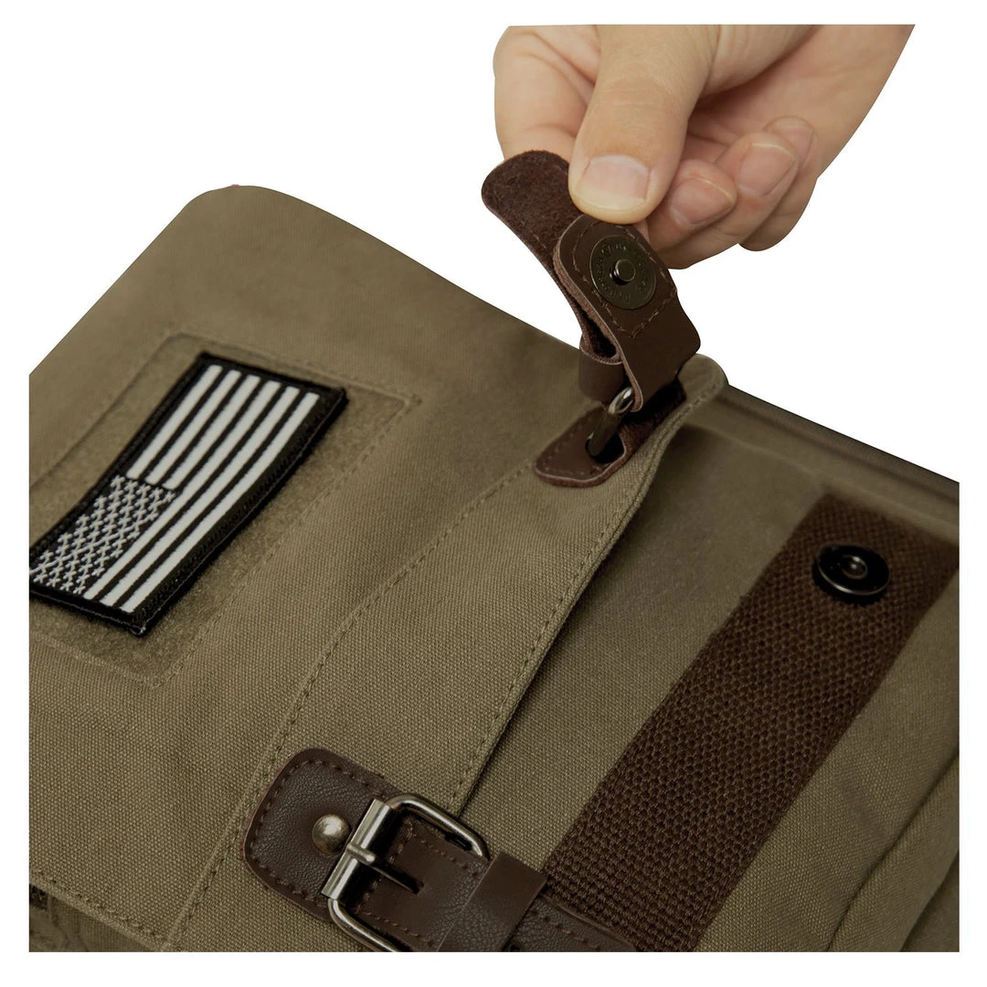 Rothco Vintage Canvas Sling Backpack - Olive Drab