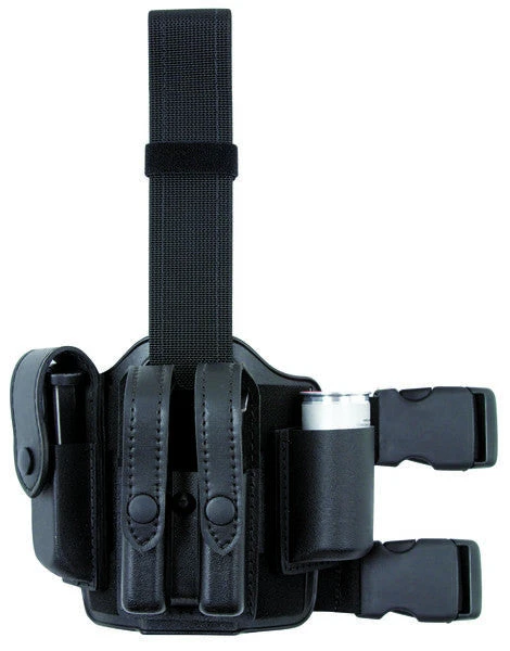 Safariland Model 6004-6 Double Strap Leg Shroud - Complete Assembly Drop Leg Pouches