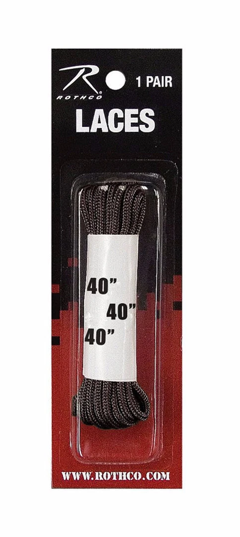 Rothco 40" Dress Shoe Lace Footwear Accessories