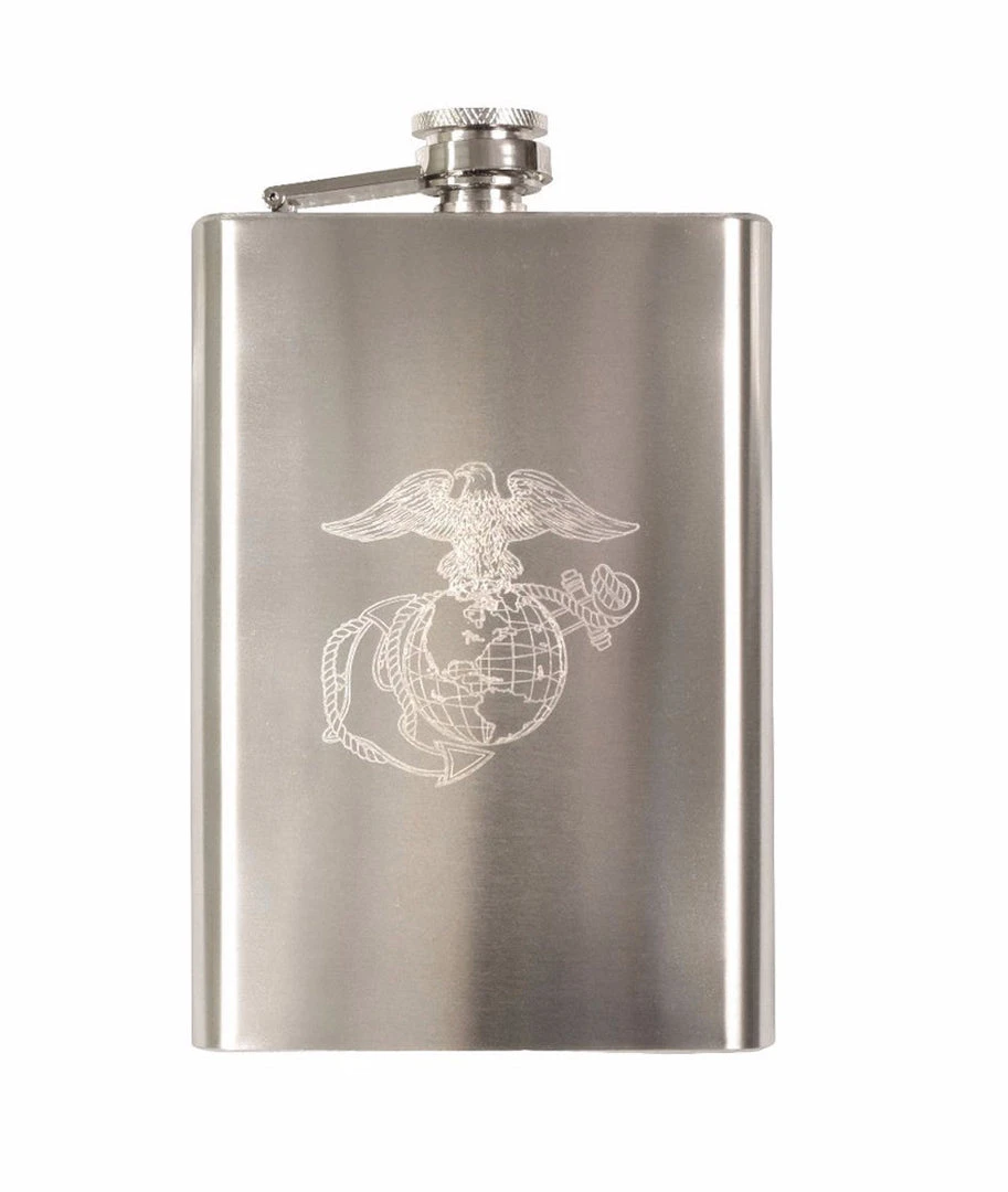 Rothco Engraved Stainless Steel Flasks