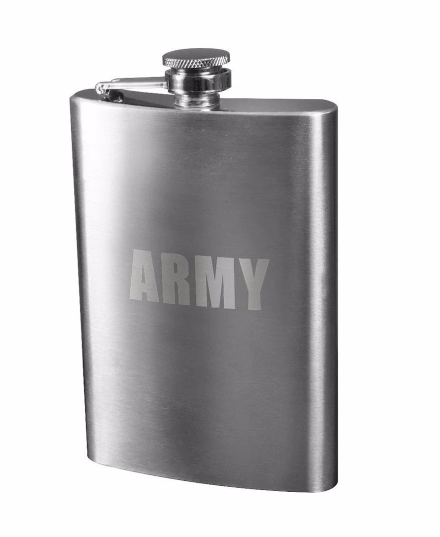 Rothco Engraved Stainless Steel Flasks