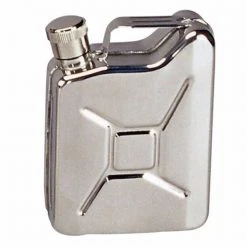 Rothco Stainless Steel Jerry Can Flask Hydration Bottles & Canteens
