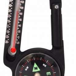 Climbing / Rappelling Gear Rothco Carabiner Compass/Thermometer