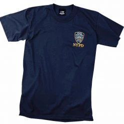 Rothco Officially Licensed NYPD Emblem T-shirt Graphic Printed T-Shirts