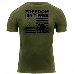 Rothco "Freedom Isn't Free" T-Shirt Graphic Printed T-Shirts