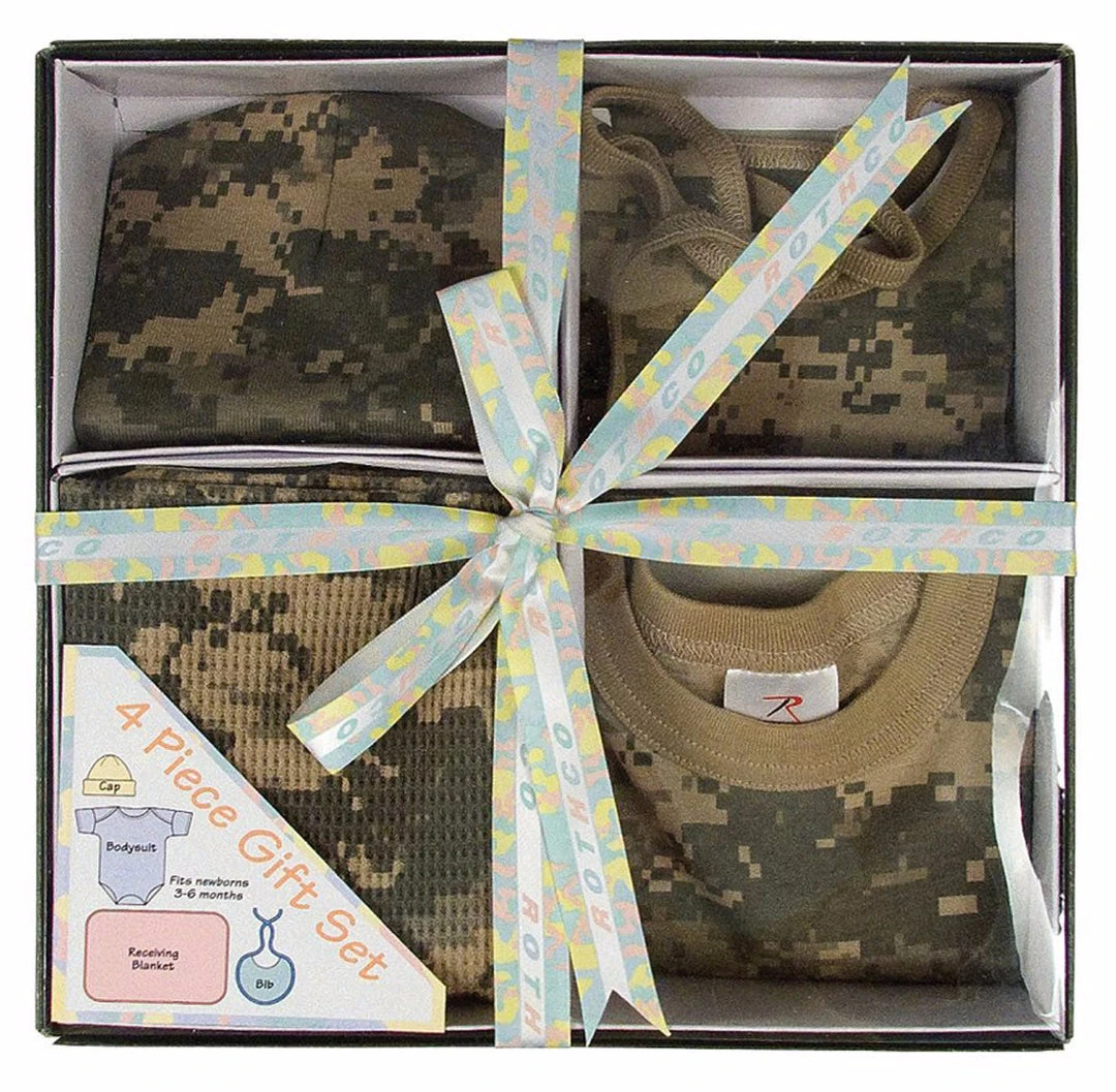 Rothco Infant 4 Piece Camo Boxed Gift Set Gifts
