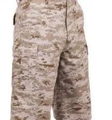 Rothco Long Length Camouflage BDU Short Shorts