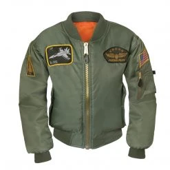 Rothco Kids Flight Jacket W/ Patches