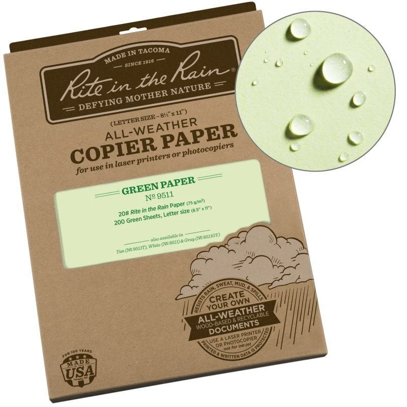 Rite In The Rain Copier Paper Notebook & Covers