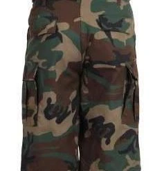 Rothco Long Length Camouflage BDU Short Shorts