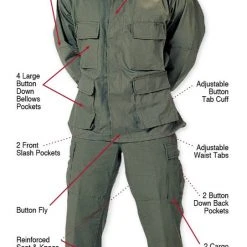 Tactical Pants/ BDU Pants Rothco Tactical BDU Pants