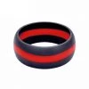 Jewelry Rothco Thin Red Line Silicone Ring