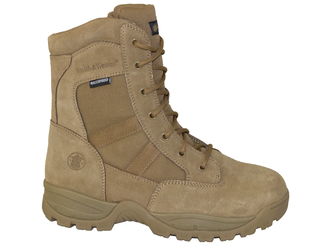 Smith And Wesson Smith & Wesson Breach 2.0 8" Side-Zip Waterproof Boots