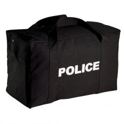Duty / Patrol Bags Rothco Large Canvas Police Gear Bag - Black