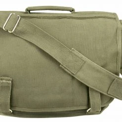 Rothco Canvas European School Bag Attache And Shoulder Bags