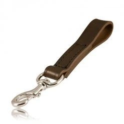 K9 Dog Gear Boston Leather Belt Attachement For K-9 Lead