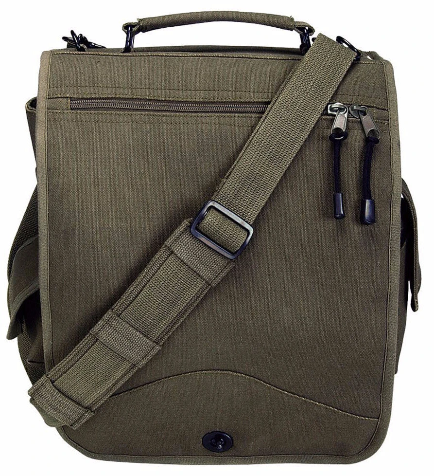 Rothco Canvas M-51 Engineers Field Bag Attache And Shoulder Bags