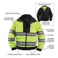 Rothco Reversible Hi-visibility Uniform Jacket Uniform Shirts