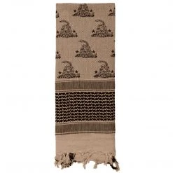 Rothco Gadsden Snake Shemagh Tactical Desert Scarf