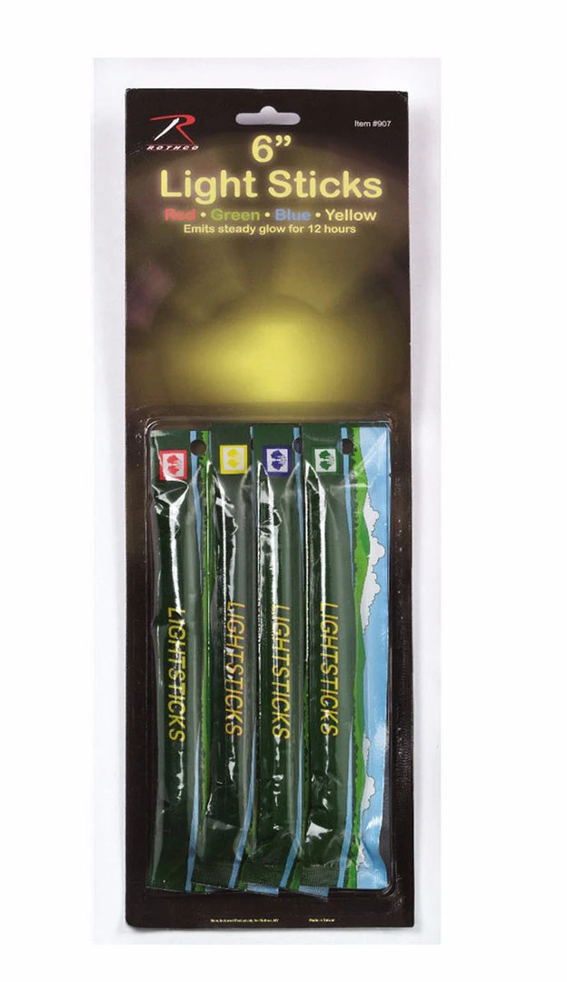 Rothco 4-Pack 6'' Chemicals Lightsticks