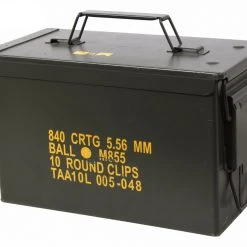 Rothco GI .30 & .50 Caliber Ammo Cans - Surplus Hard Shell Equipment Cases