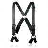 Boston Leather Firefighter Suspenders, 8-Point Loop