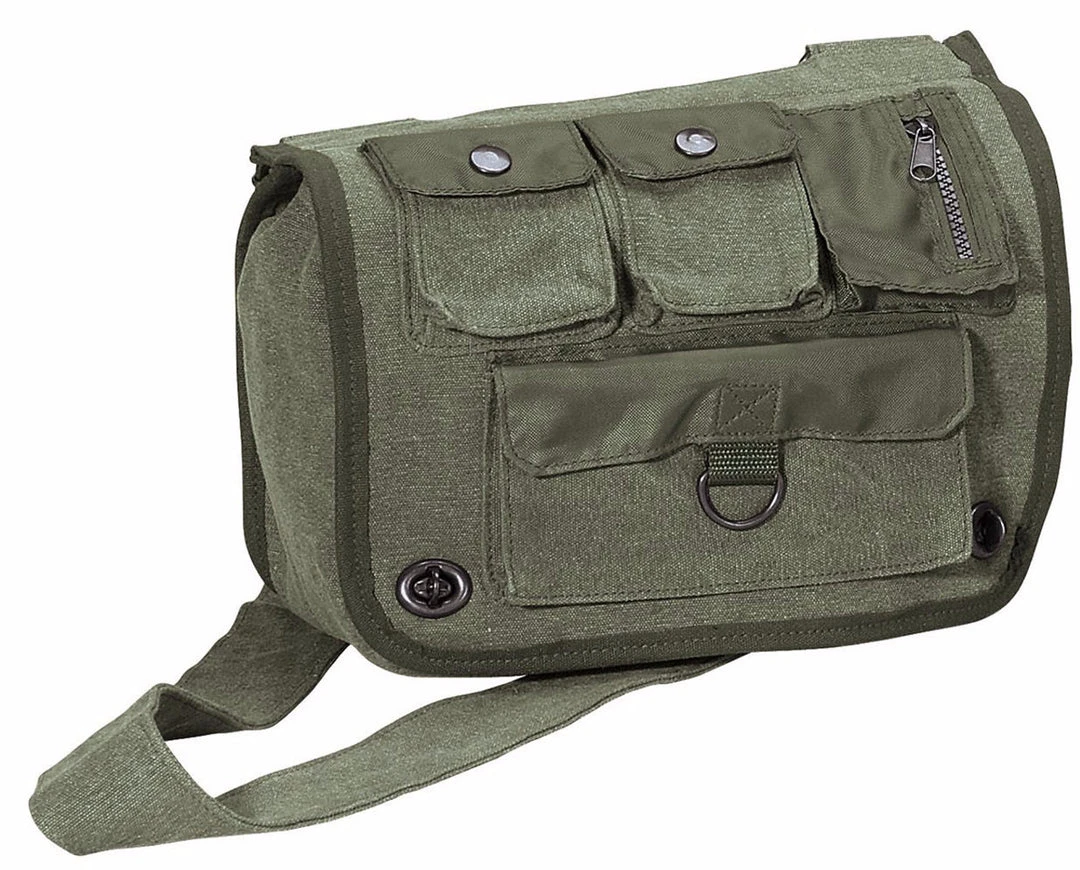 Attache And Shoulder Bags Rothco Vintage Canvas Venturer Survivor Shoulder Bag