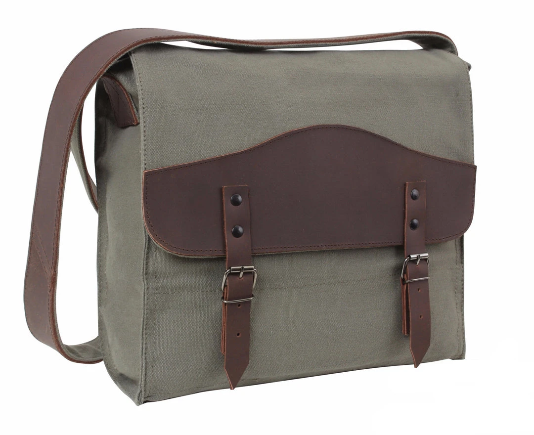 Rothco Vintage Canvas Medic Bag W/ Leather Accents