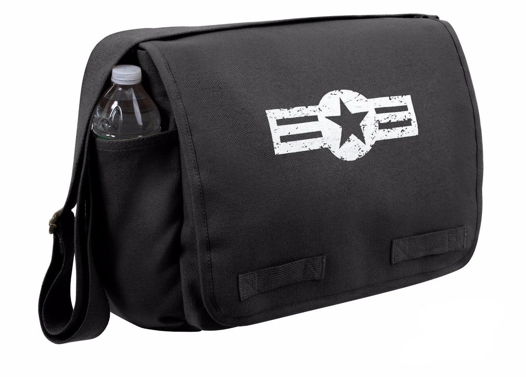 Attache And Shoulder Bags Rothco Air Corps Heavyweight Classic Messenger Bag