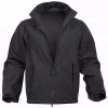 Jackets Rothco Black Soft Shell Uniform Jacket