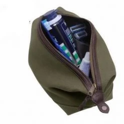 Rothco Canvas & Leather Travel Kit Toiletry Bags