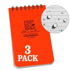 Rite In The Rain Top Sprial Notebook 3 X 5