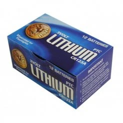 ASP CR123A Lithium Batteries Flashlight Batteries