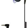 Radio Earpieces Code Red Headsets Crew Jr 3.5 Swivel Type Listen-Only Earpiece For 2-Way Motorola Radios