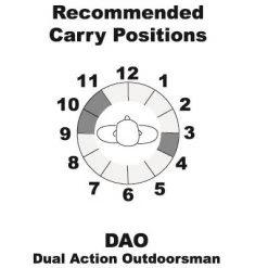 Western Holsters Galco DAO Holster For Long Barrels