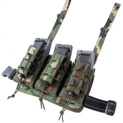 High Speed Gear Double Decker Leg Rig Drop Leg Pouches