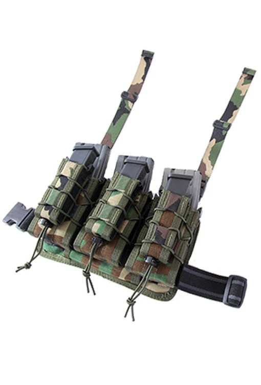 High Speed Gear Double Decker Leg Rig Drop Leg Pouches
