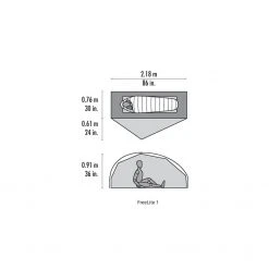 MSR FreeLite 1 Ultralight Backpacking Tent