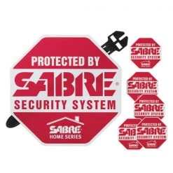Sabre Red Yard Sign & Security Decals
