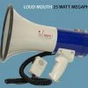 Code Red Headsets LM-25 Megaphone Bullhorn 25-Watt 1000 Yard Range Siren Microphone Volume Control