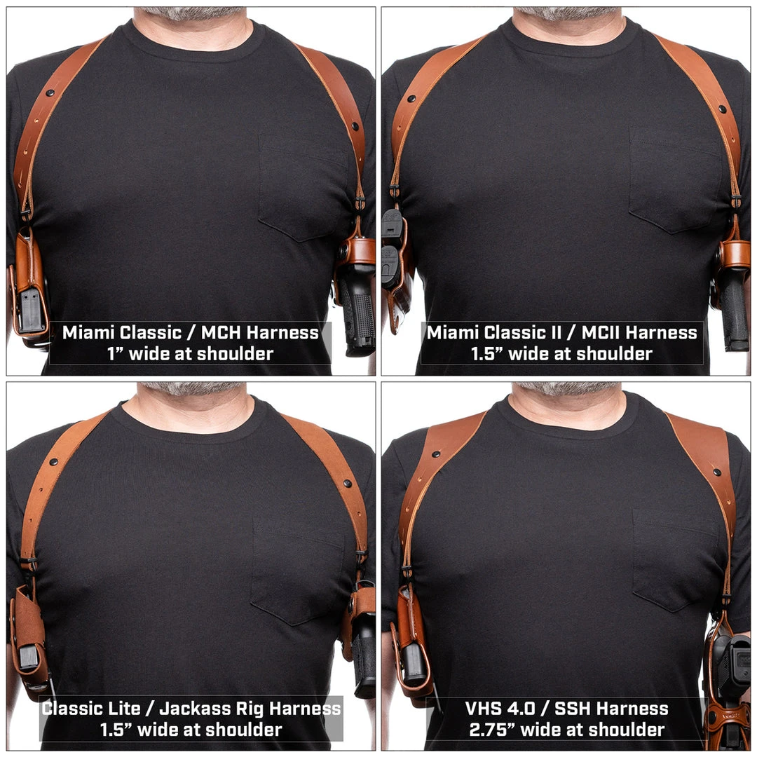 Galco MCII 1.5" Shoulder Harness Shoulder Holsters