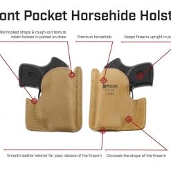 Galco Front Pocket Horsehide Holster